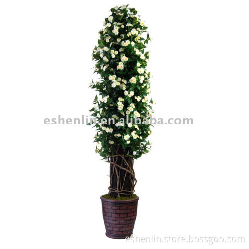 artificial cherry blossom potted plant tree